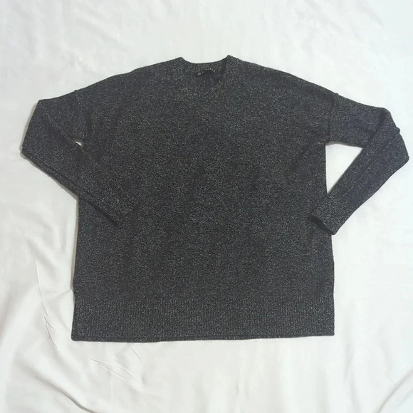 Athleta Perspective Wool Cashmere Crew, Color Gray Size XXS - Picture 2 of 14